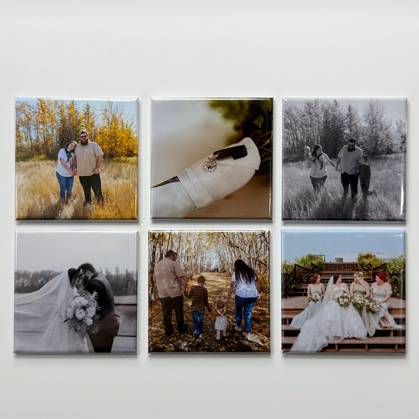 2.5x2.5" Custom Photo Magnets