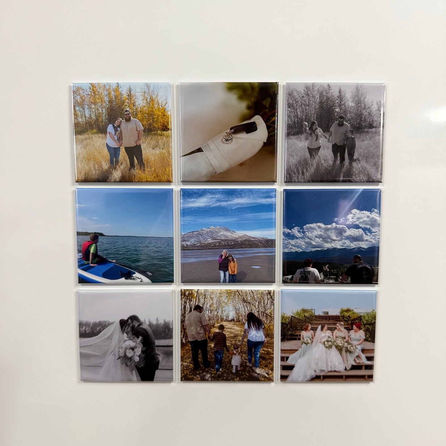 2.5x2.5" Custom Photo Magnets