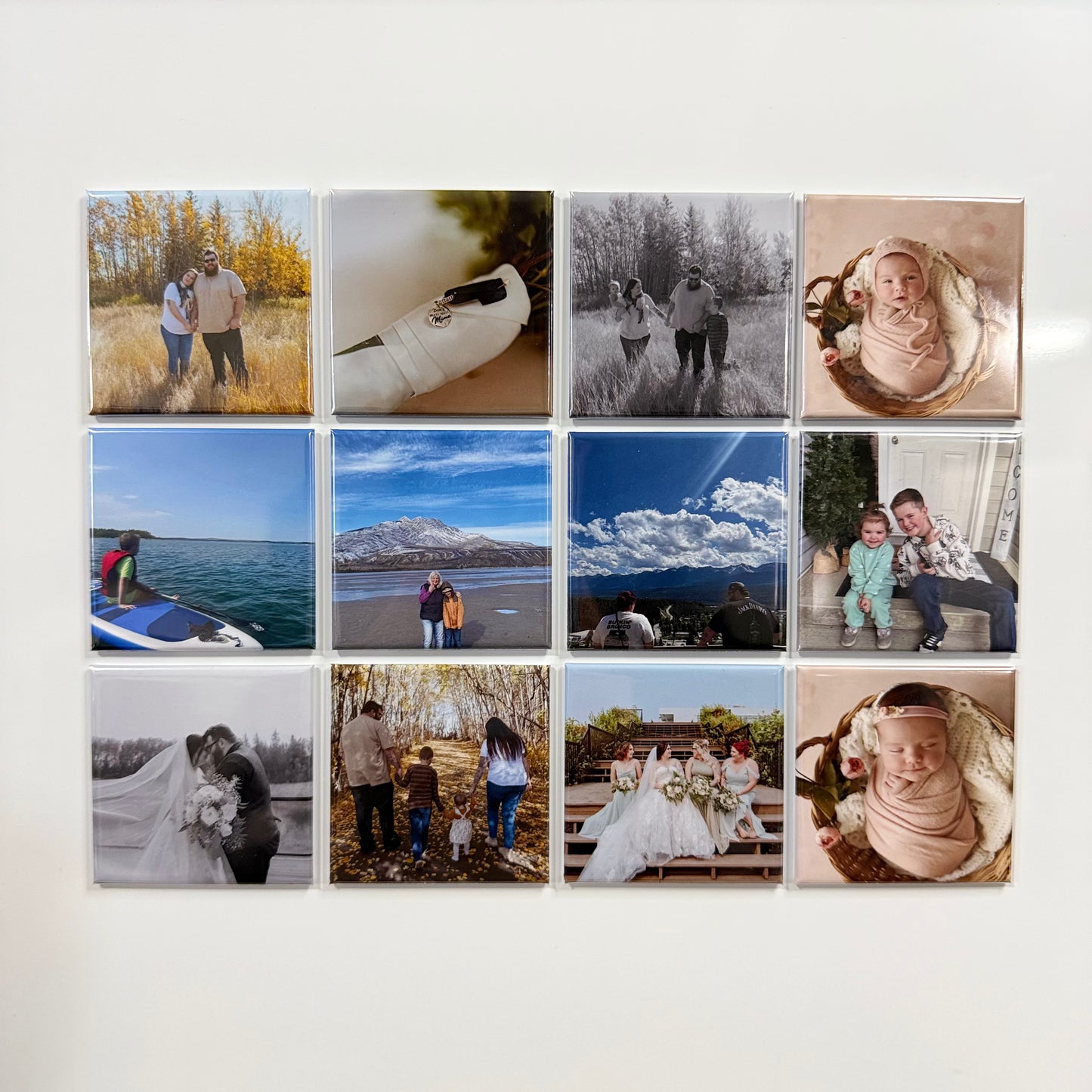 2.5x2.5" Custom Photo Magnets