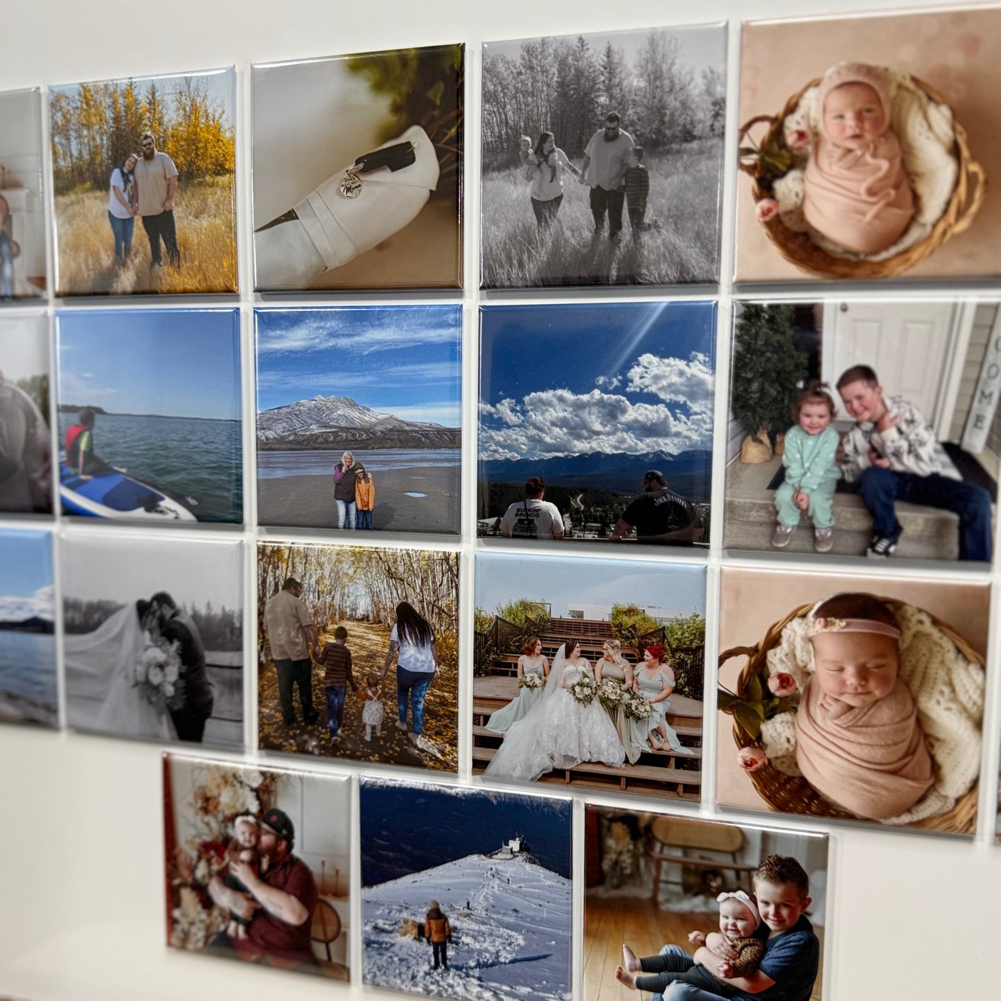 2.5x2.5" Custom Photo Magnets