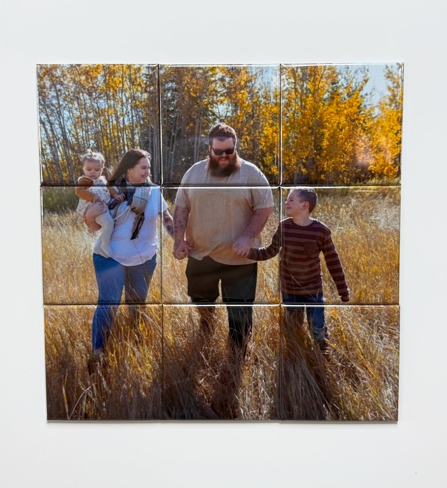 Custom Photo Puzzle Magnet