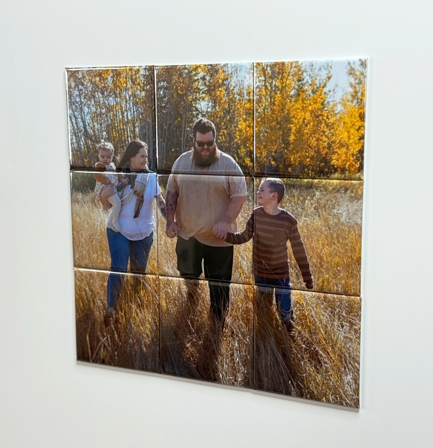 Custom Photo Puzzle Magnet